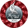 Ficha de póquer "THE SHARK 200" - de cerámica - 10g - vendida por unidad