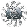 Knapphandlare "THE SHARK" - i keramik - 50mm