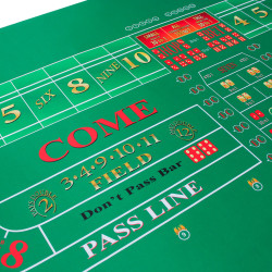 Craps matta "DOUBLE SIDE" - 180 x 90 cm - Jersey Neopren