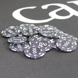 Ficha de póker "CHROMA 100" - de cerámica - 10g - vendido por unidad