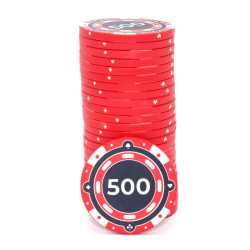 Pokerchip "CHROMA 500" - i keramik - 10g - säljs styckvis