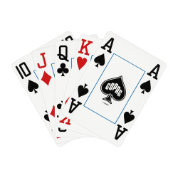 Copag "4 INDEX" Red - Set of 55 100% plastic cards - poker size - jumbo index