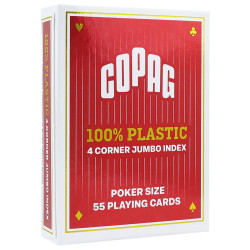 Copag "4 INDEX" Röda -...