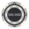 Jeton de poker "CHROMA 100 000" - en céramique - 10g - vendu à l'unité
