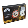 Spelbox Copag "TEXAS HOLD'HEM" - 1 lek med 55 kort 100% plast + 1 kortskydd