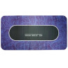 Poker rug "FLORÉAL" - rectangular - 180 x 90 cm - 10 seats - neoprene jersey