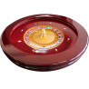 French casino roulette "ACAJOU 55" - Single 0 - 55 cm in diameter - metal center - with 2 balls