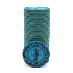 Jeton de poker GREEK GODS "ATHENA 10" - en céramique - 10g - vendu à l'unité
