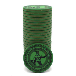 Żeton do pokera GREEK GODS "HERMES 20" - ceramiczny - 10g - sprzedawany na sztuki