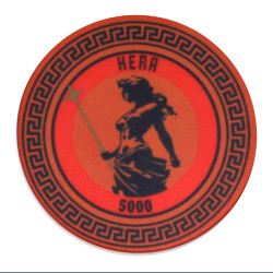 Żeton do pokera GREEK GODS "HERA 5000" - ceramiczny - 10g - sprzedawany na sztuki