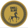 Pokermarker GREEK GODS "SMALL BLIND" - 43 mm - i keramik