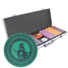 Pokerset van 500 "GREEK GODS" pokerchips - keramiek 10 g