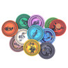 500-piece poker chip set "GREEK GODS - CASH GAME" - ceramic 10g