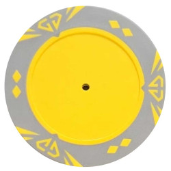 Gettone da poker "SUN GRAY" senza adesivi - personalizzabile