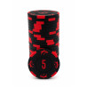 Rollo de 25 fichas de póker "KILLER SHARK 5" - de arcilla compuesta con inserto de metal - 14g