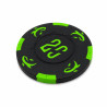 Roll of 25 "KILLER SHARK 20" poker chips - in clay composite with metal insert - 14g