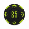 Roll of 25 "KILLER SHARK 25" poker chips - made of clay composite with metal insert - 14g