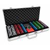 500 Poker Chips Set "KILLER SHARK" - CASH GAME version - Clay composite 14 g - with accessories