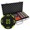 300 Poker Chip Set "KILLER SHARK" - TOURNAMENT version - Clay composite 14 g - with accessories