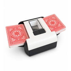 Misturador de cartas elétrico "KPAW" - em PVC - formato poker