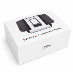 "KPAW" electric card shuffler - in PVC - poker size
