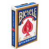 "Bicycle Rider Back Blue Standard" - Set of 56 laminated plastic-coated playing cards - poker size - 2 standard indices.