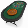 Roulettetisch "CUSTOM" - 213 x 107 cm - Neopren-Jersey-Tischdecke