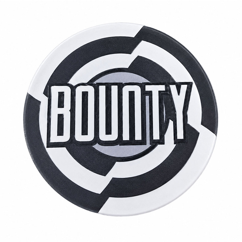 Jeton Bounty "HYPNOTIK NOIR" se traduce como "Ficha Bounty 'HYPNOTIK NOIR'" en español.