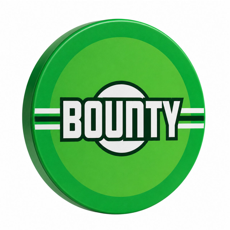 Bounty-munt "HYPNOTIK VERT"
