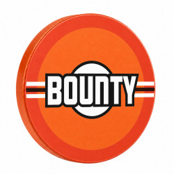 Jeton Bounty "HYPNOTIK ORANGE" en céramique
