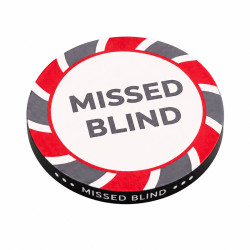 Jeton "MISSED BLIND" ->...