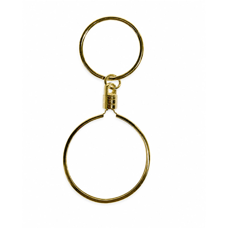 Porte clés porte-jeton pour jeton de poker 40mm