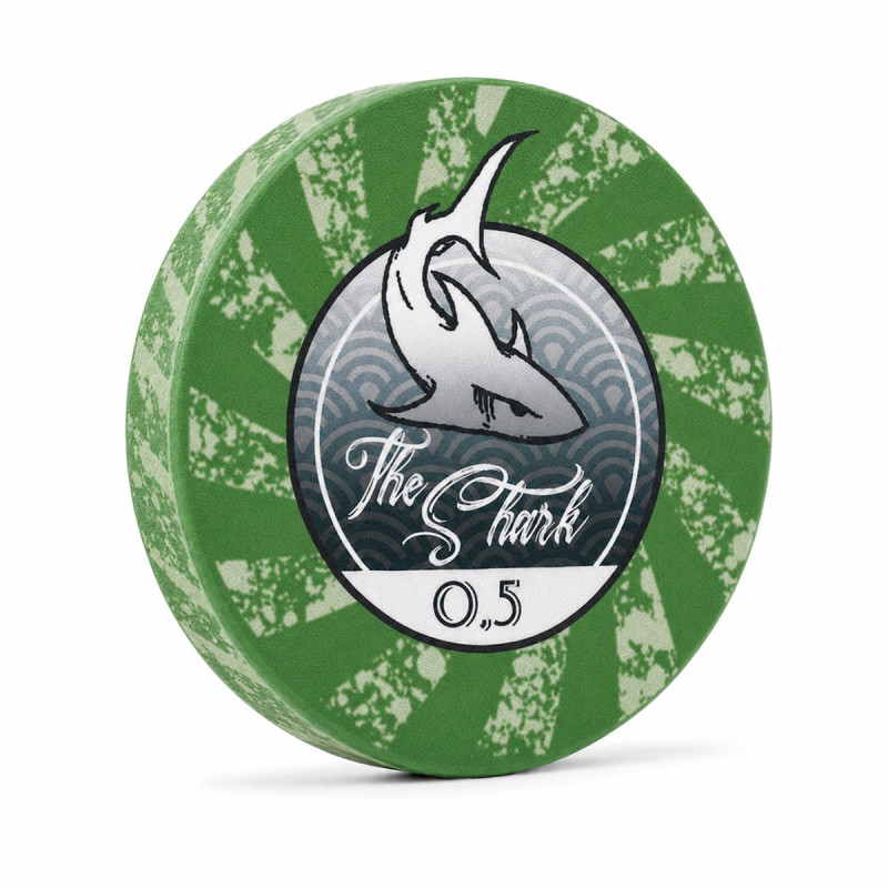 Poker chip "THE SHARK 0.5" - ceramic - 10g - sold individually