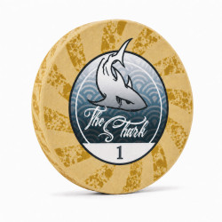 Ficha de poker "THE SHARK...