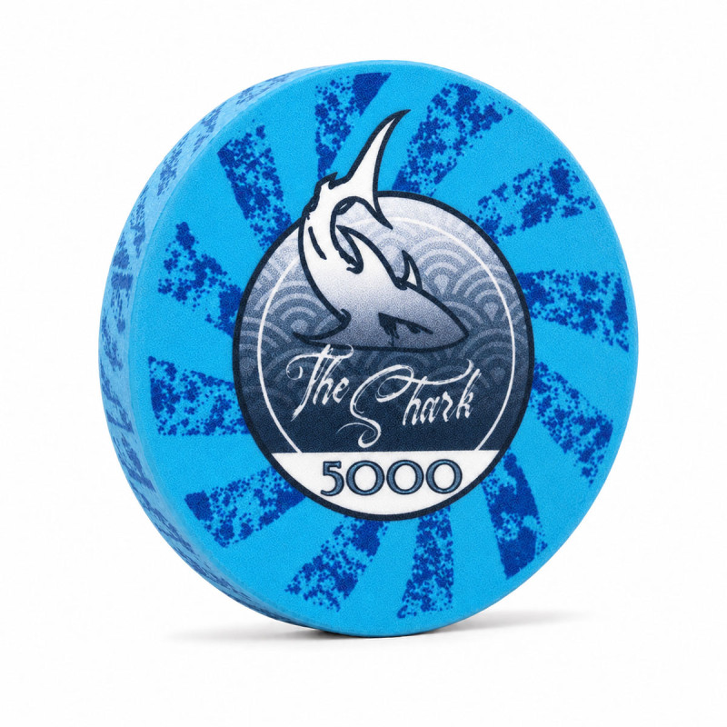 Ficha de póker "THE SHARK 5000" - de cerámica - 10g - se vende por unidad