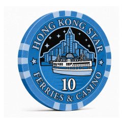 Ficha de pôquer "HONG KONG...