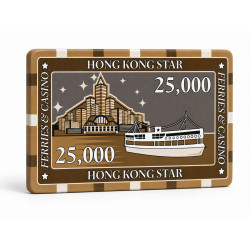 Pokerchip "HONG KONG STAR...
