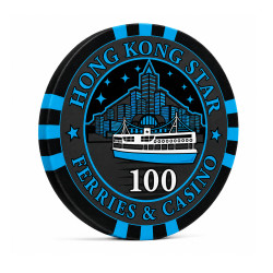 Ficha de pôquer "HONG KONG...