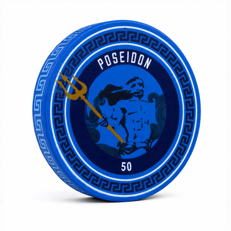 Ficha de póker GREEK GODS "POSEIDON 50" - de cerámica - 10g - se vende por unidad