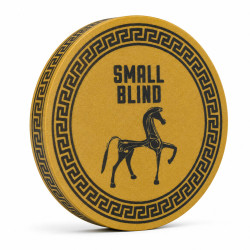Jeton de poker GREEK GODS "SMALL BLIND" - 43 mm - en céramique