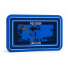 Plaque de poker GREEK GODS "POSEIDON" - 53mm x 85mm x 3.3mm- en céramique