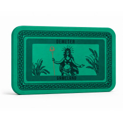 Plaque de poker GREEK GODS "DEMETER" - 53mm x 85mm x 3.3mm- en céramique