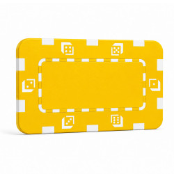 "Yellow DICE" poker chip -...