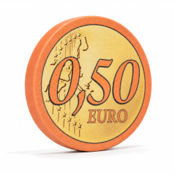 Pokerchip "EURO 0.50" -...