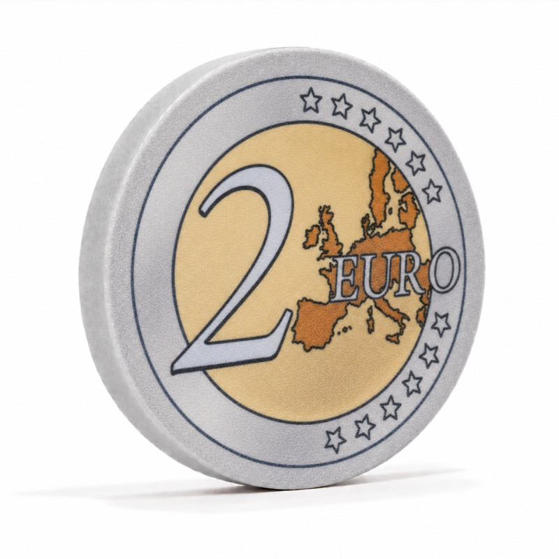 Pokerfiches "EURO 2" - keramisch - 10g - te koop per stuk