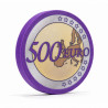 Pokerchip "EURO 500" - keramiek - 10g - te koop per stuk