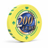 Munt voor Cash Game "EURO - SERIE 1 - 200" - Beperkte editie - van keramiek - 10g