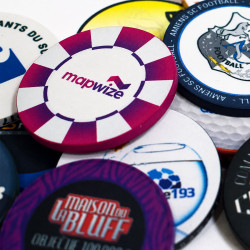 Gepersonaliseerde keramische pokerchips - 39,5 mm - min. 100 chips