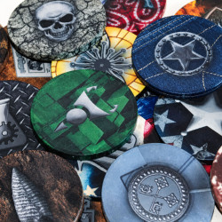 Gepersonaliseerde keramische pokerchips - 39,5 mm - min. 100 chips