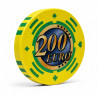 Jeton för Cash Game "EURO - SERIE 2 - 200" - Begränsad upplaga - i keramik - 10g.